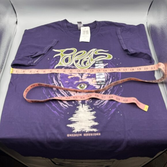 Melanie Martinez Eye Heart Oracle T-Shirt Purple Gildan LARGE New - Picture 3 of 7